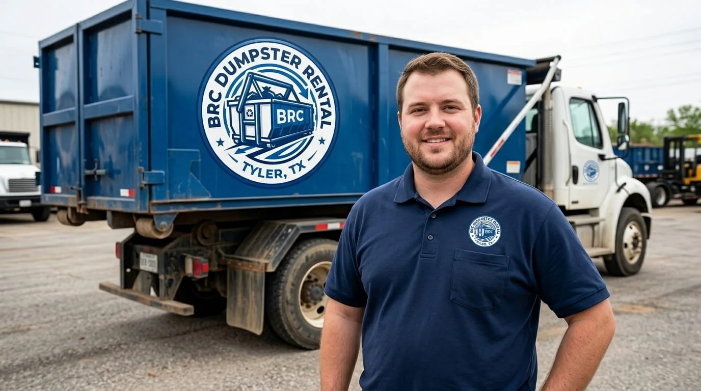 BRC Dumpster Rental Tyler driver
